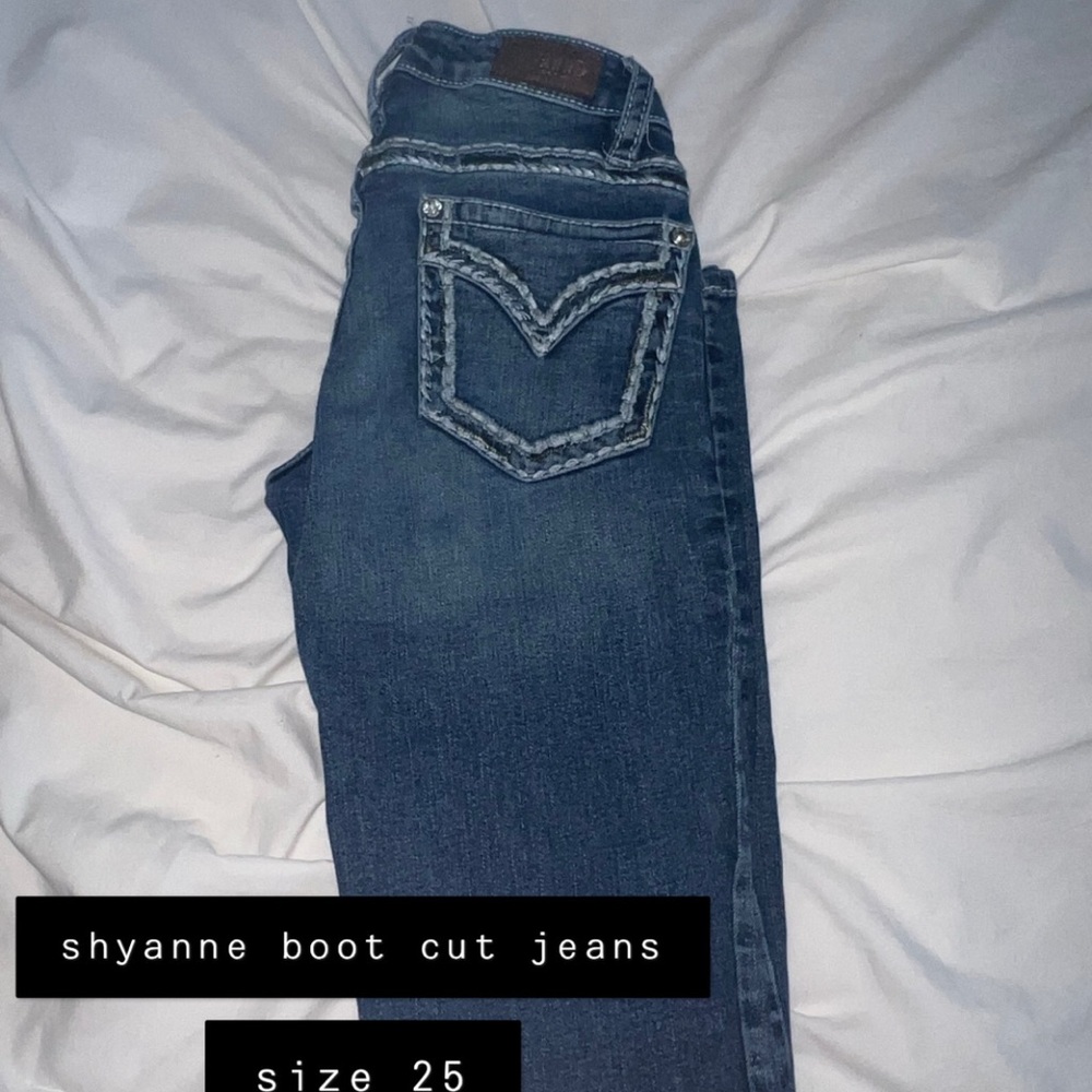 Shyanne Women's Blue Boot Cut Jeans